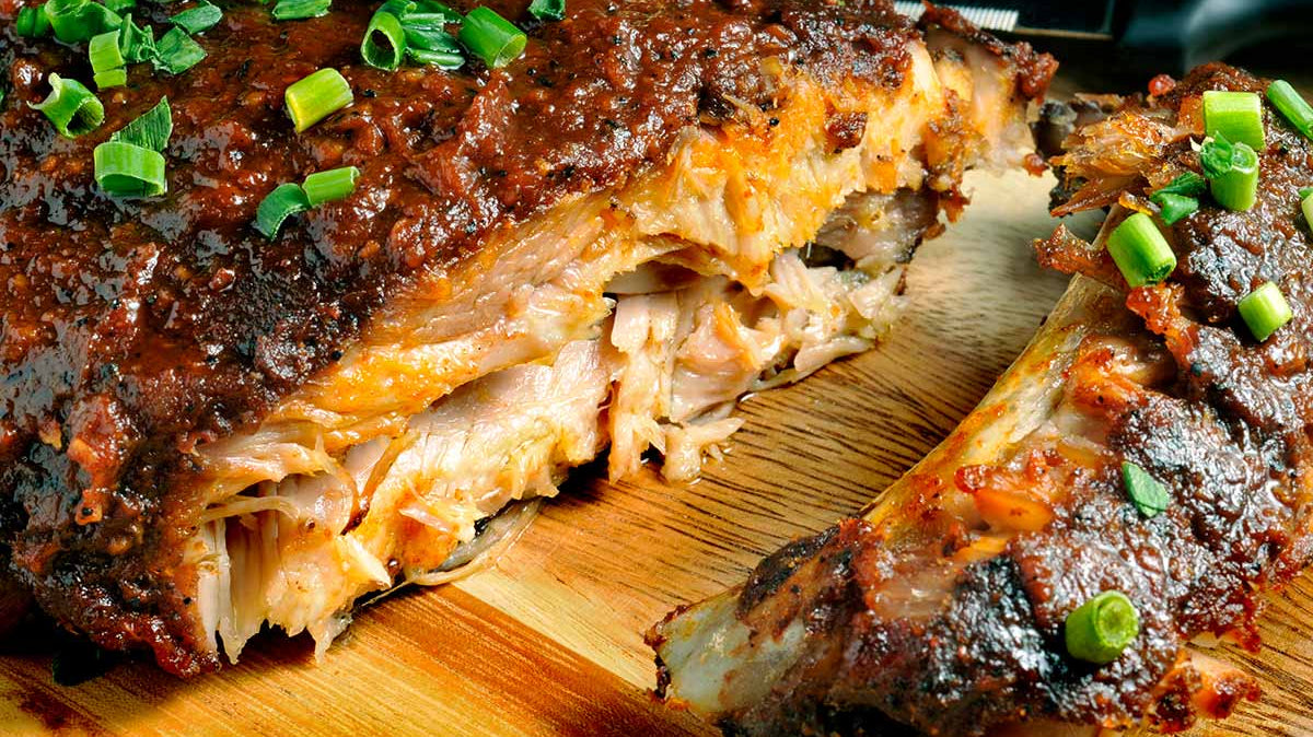 Asian Style Barbequed Pork Ribs