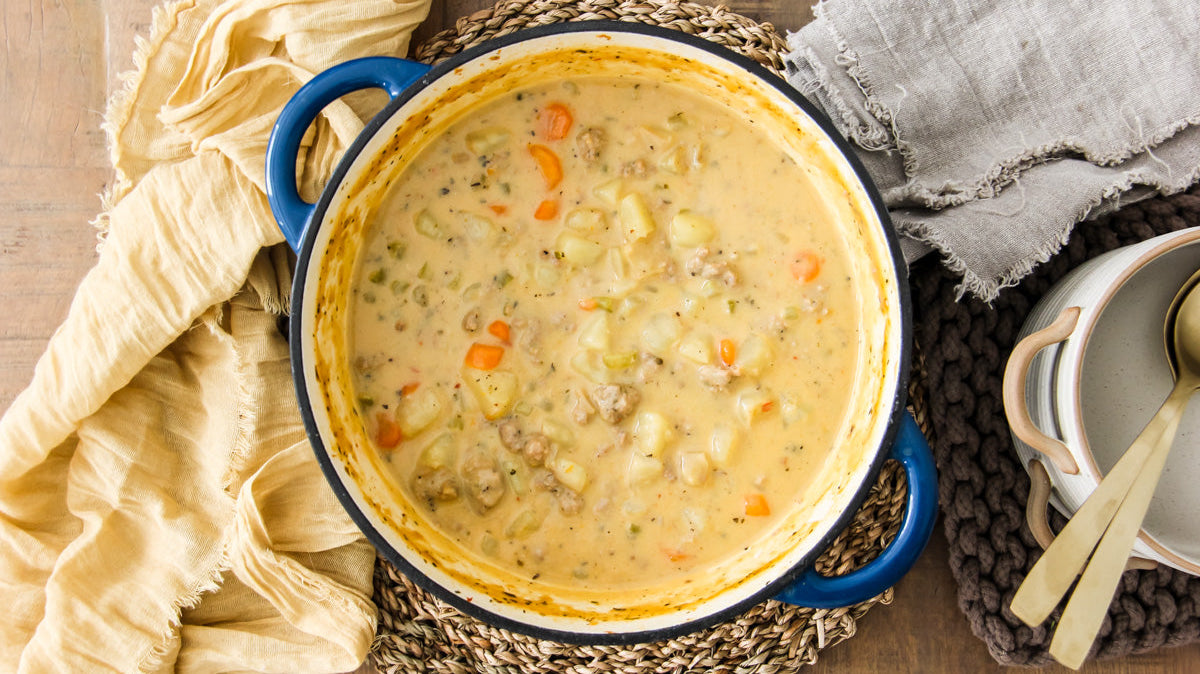 Easy Potato Sausage Soup