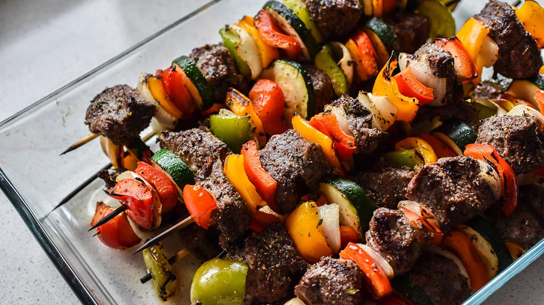 Greek Steak Kabobs