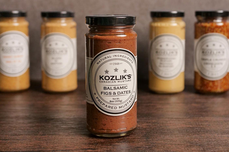 Kozlik's Balsamic Figs & Dates Mustard