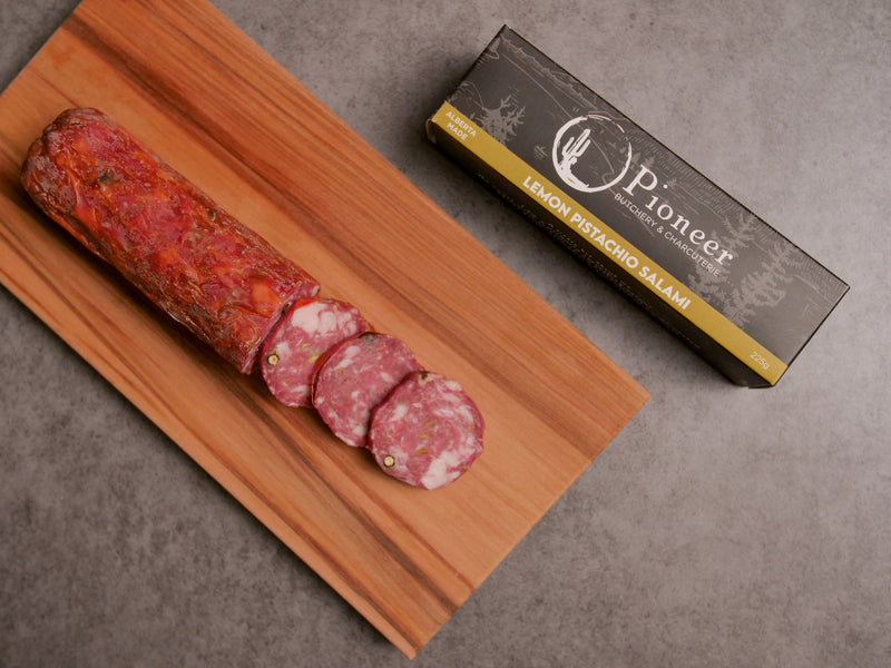 Pork Lemon Pistachio Salami