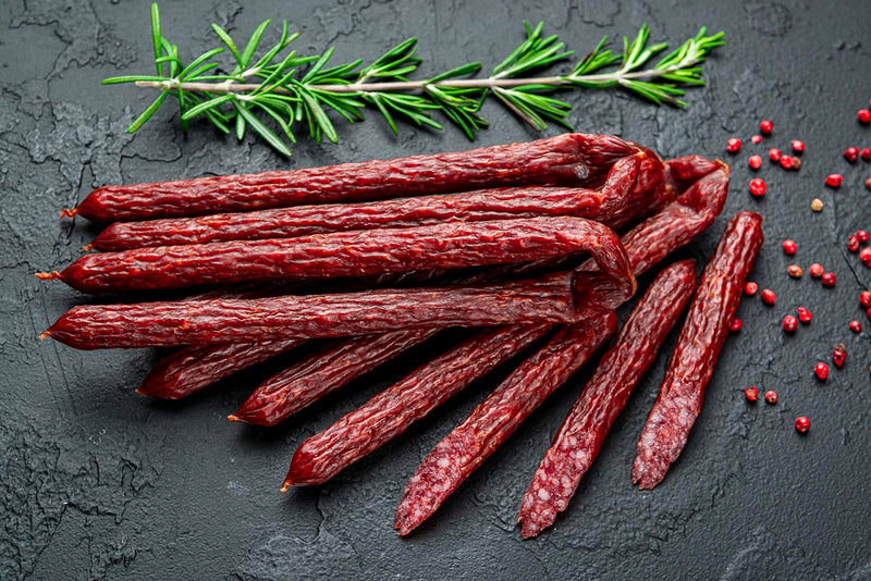 Smoked Bison Hot Pepperoni