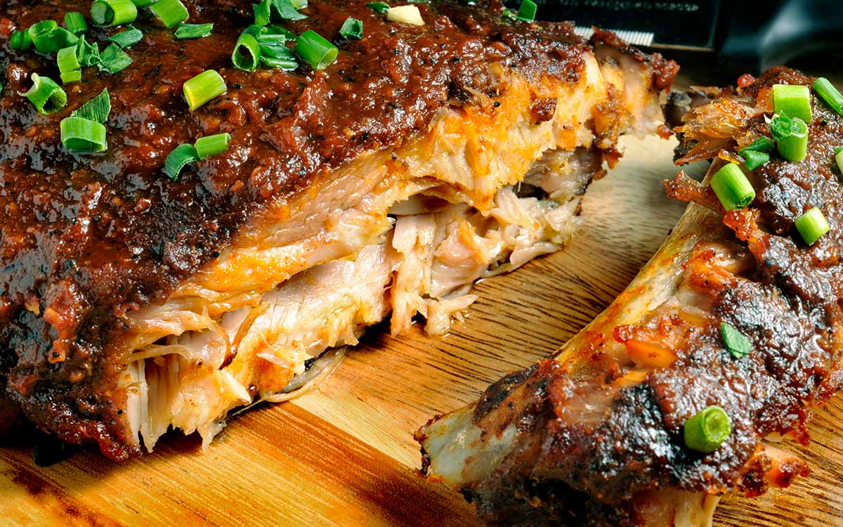 Asian Style Barbequed Pork Ribs