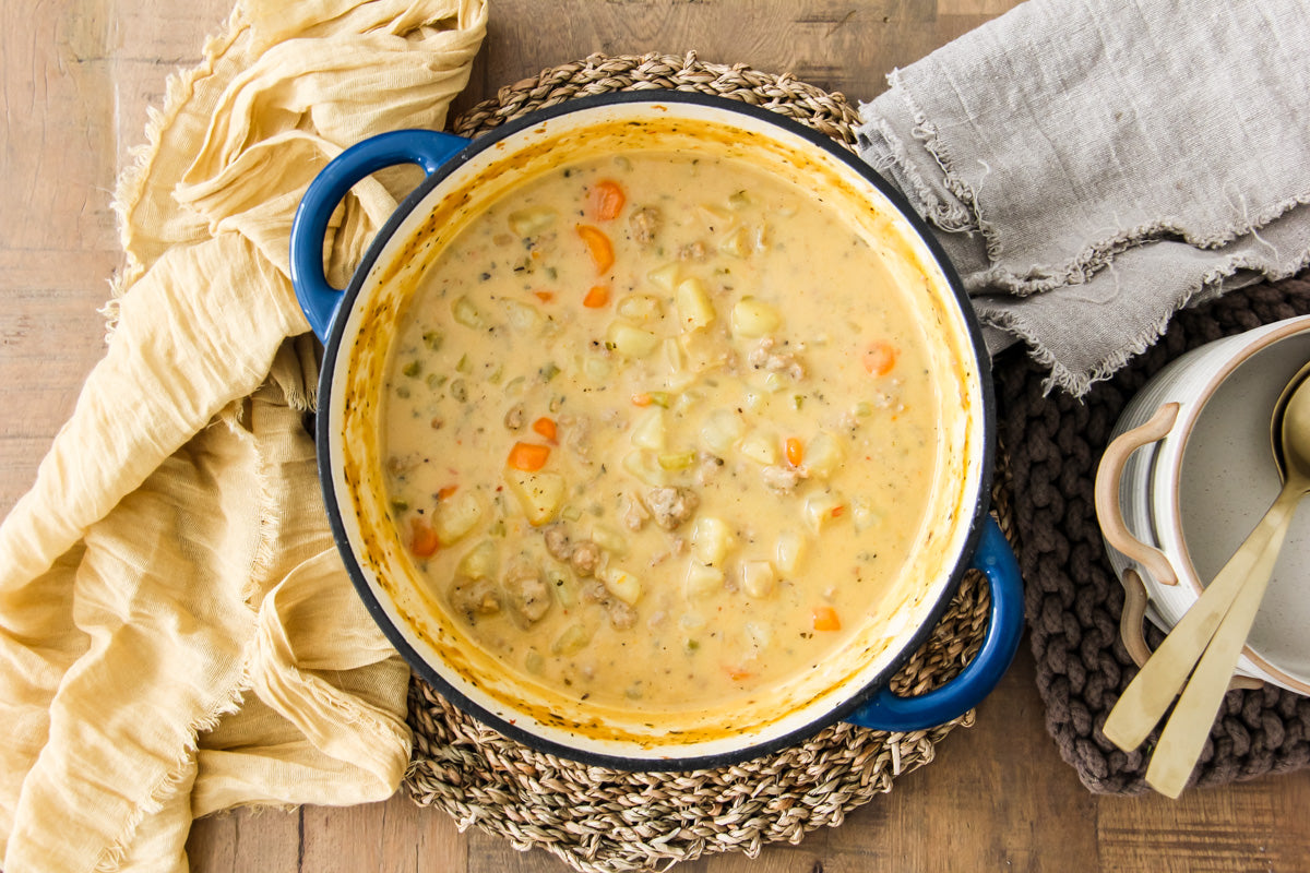 Easy Potato Sausage Soup