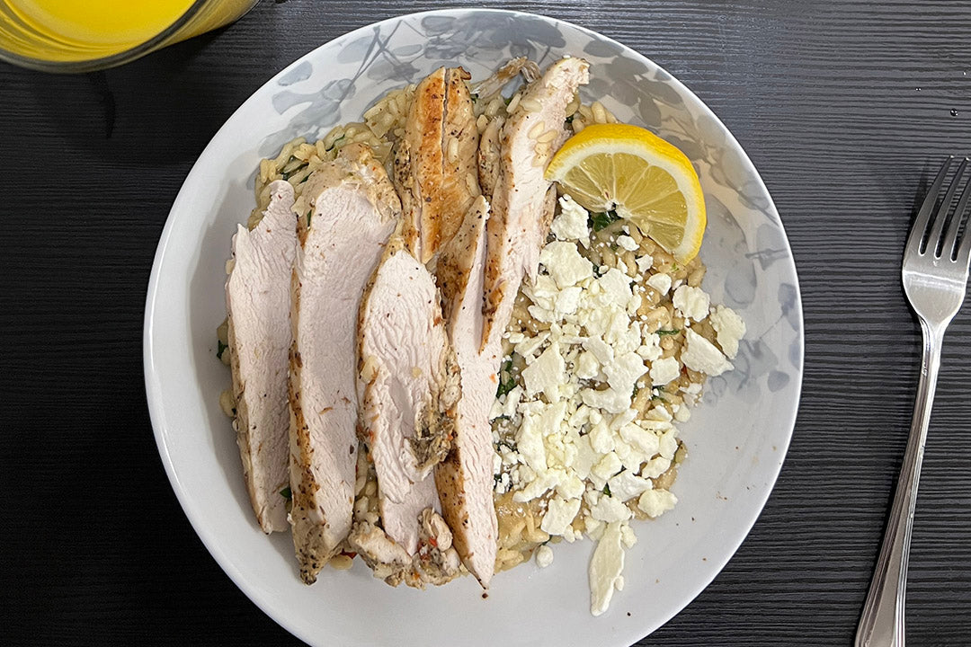 One-Pan Lemon Greek Chicken