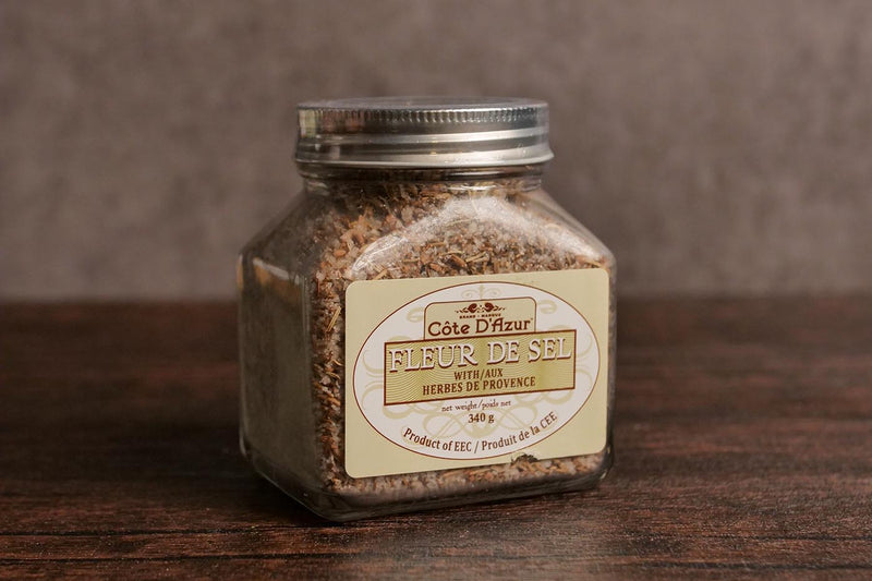 Côte D'Azur Fleur De Sel  With Herbes De Provence