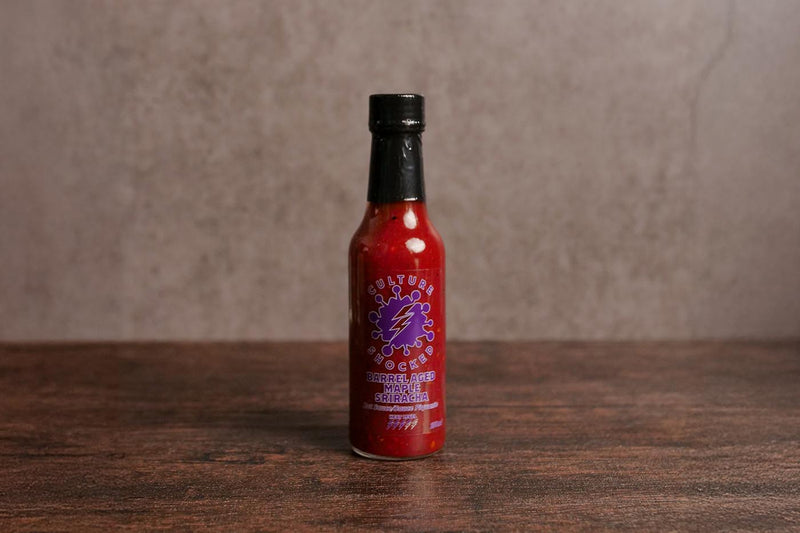 Culture Shocked Barrel Aged Maple Sriracha Hot Sauce