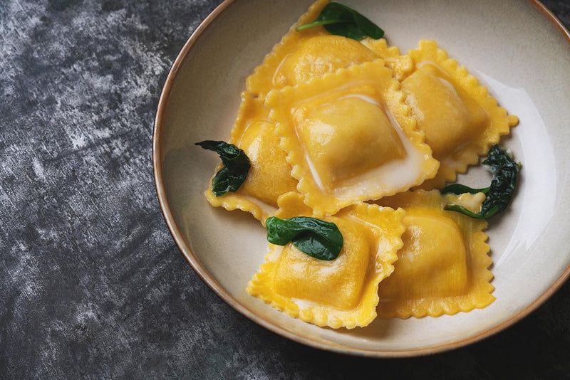 Let's Pasta wild mushroom ravioli