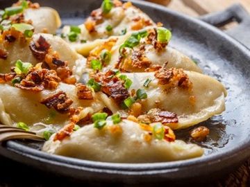 Traditional - Bacon, Onion & Cheddar Pierogies