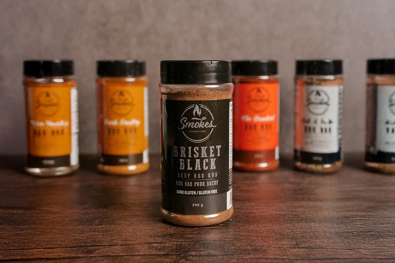 Smokes Brisket Black Beef BBQ Rub