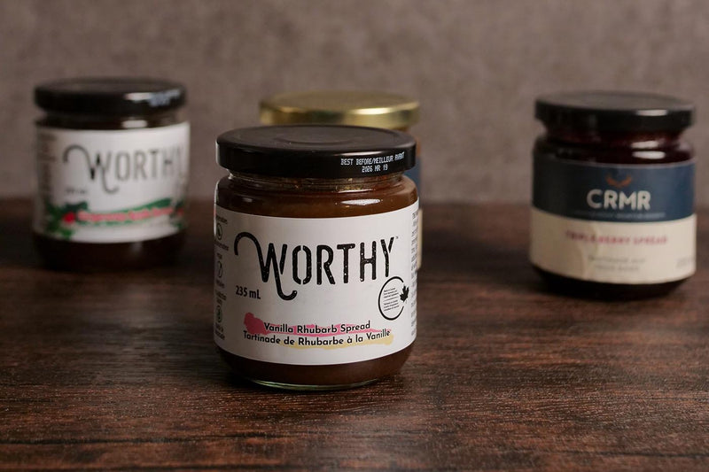 Worthy Vanilla Rhubarb Spread