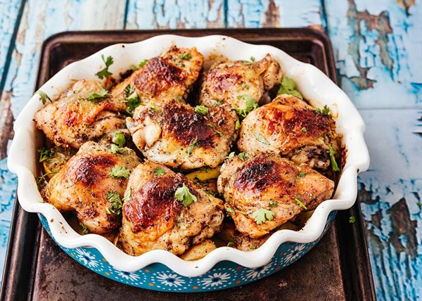 Baked Chicken Thighs iStock 600×400